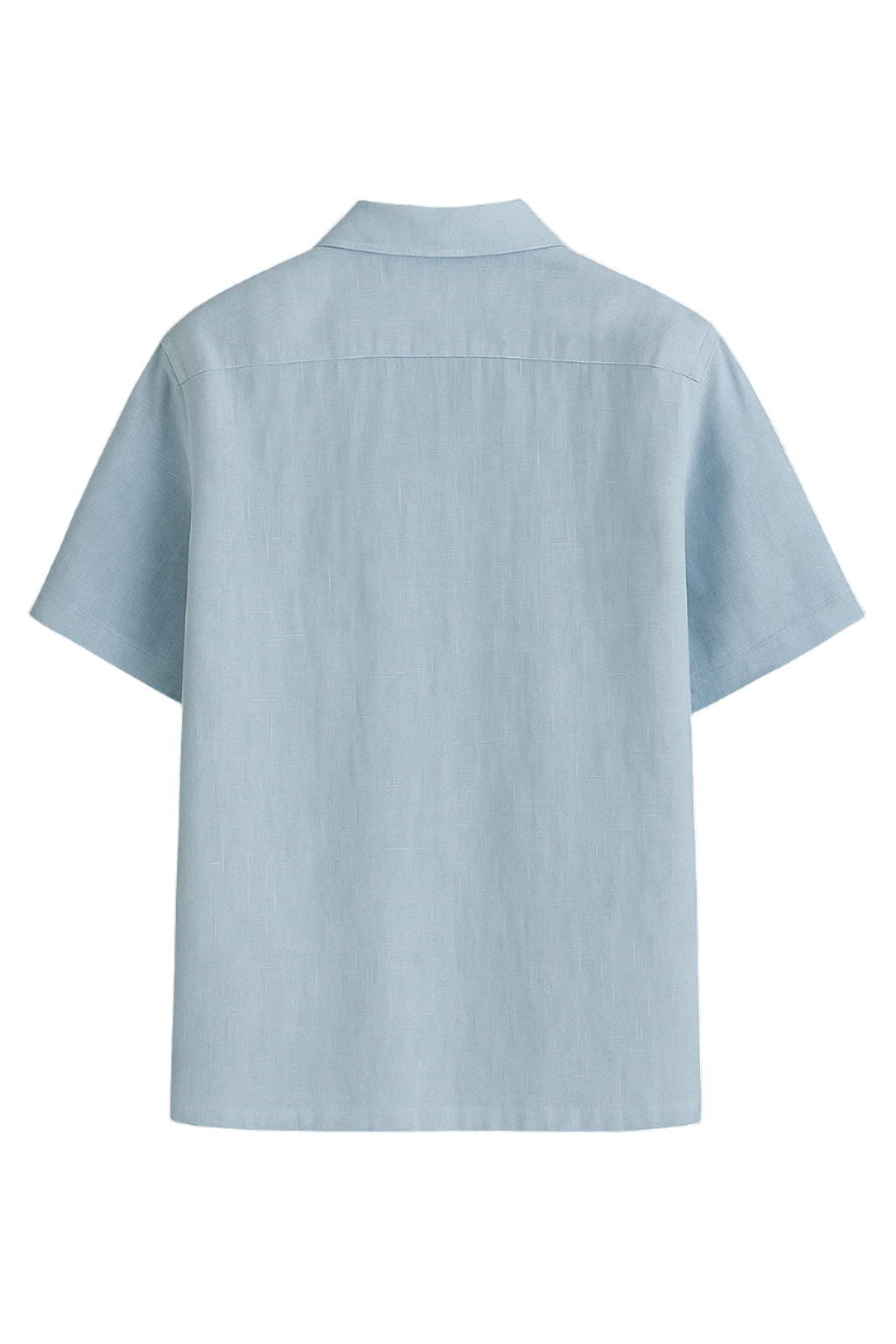 Light Blue Linen Oversized Fit Shirt – Breezy & Refined