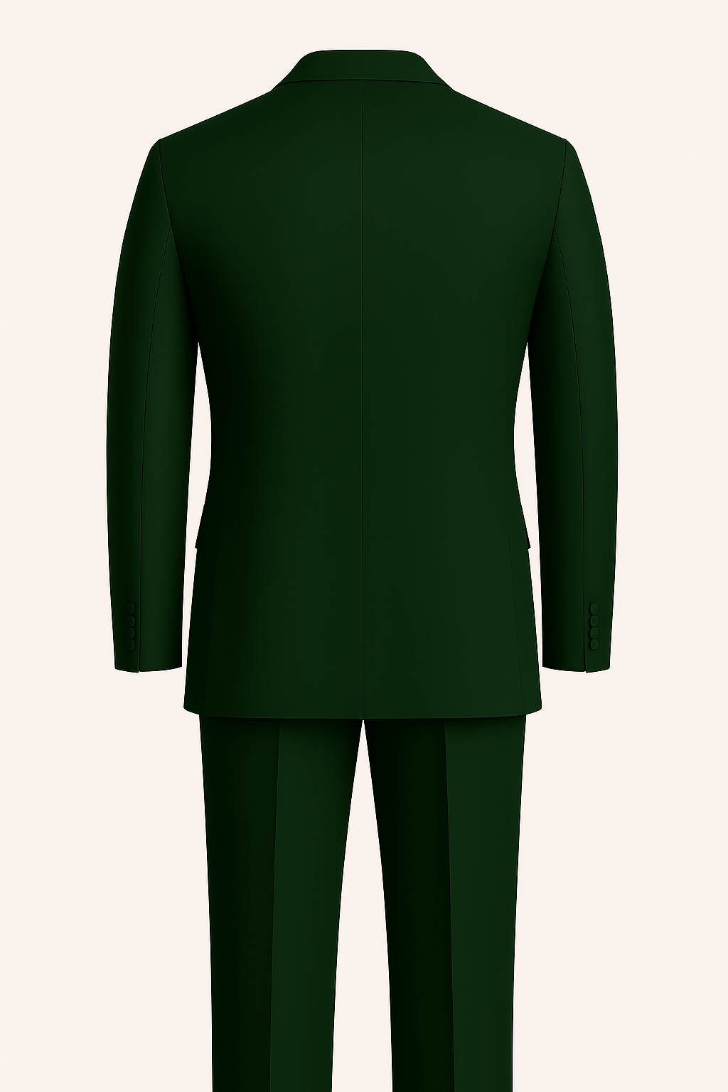 Bottle Green Suit in South Australian Merino Wool