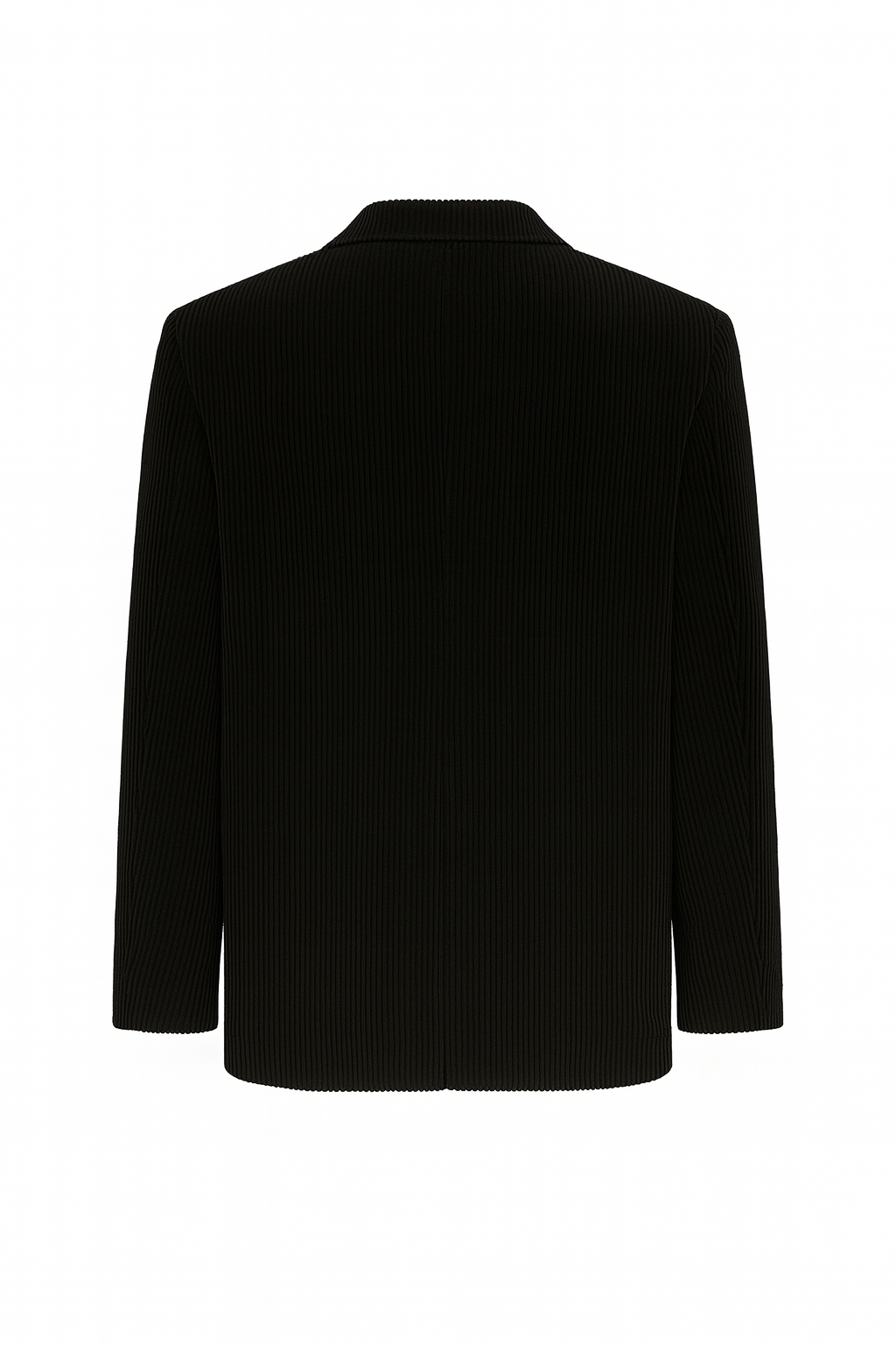 Black Corduroy Tailored Blazer