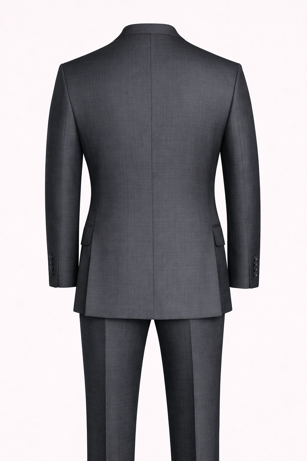 Charcoal Grey Suit in South Australian Merino Wool