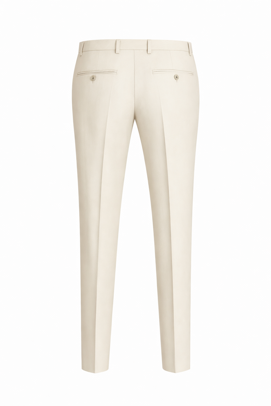 Cream Italian TR Fabric Trouser