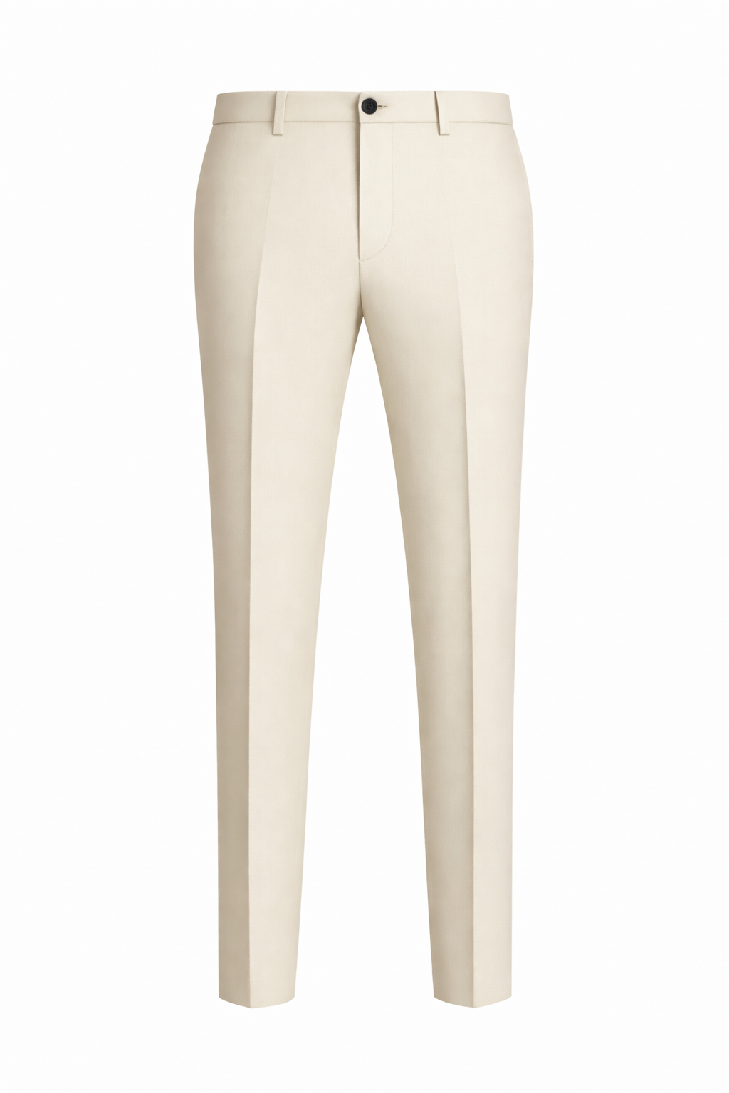 Cream Italian TR Fabric Trouser