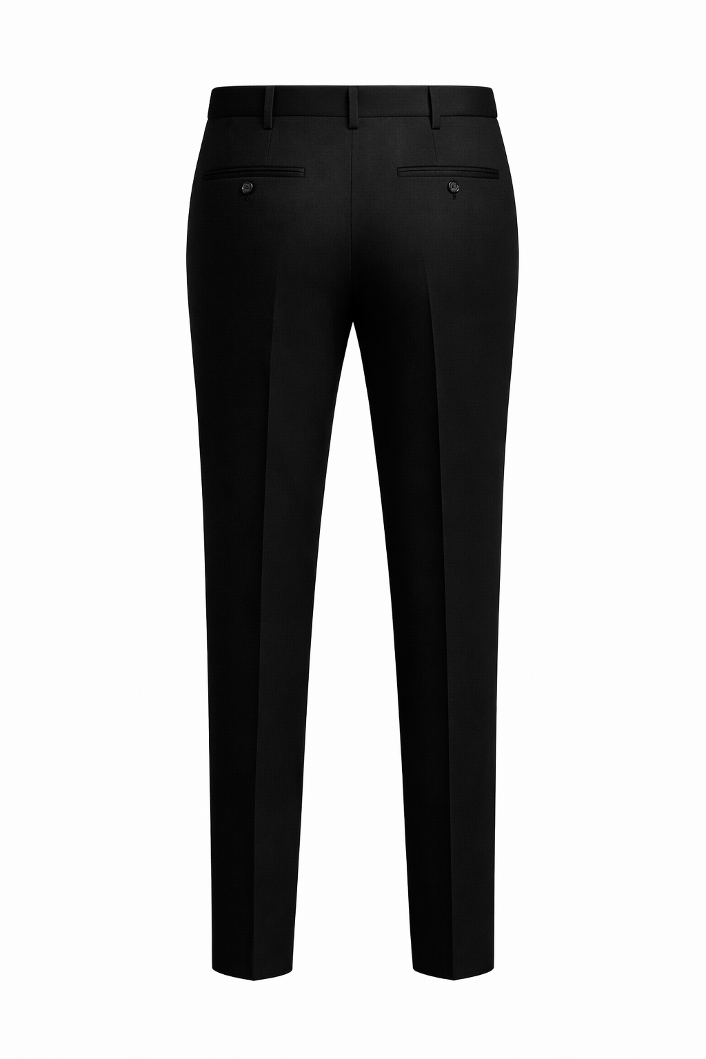 Black Italian TR Fabric Trouser