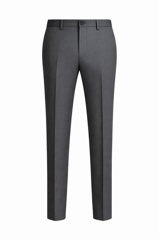 Dark Grey Italian TR Fabric Trouser