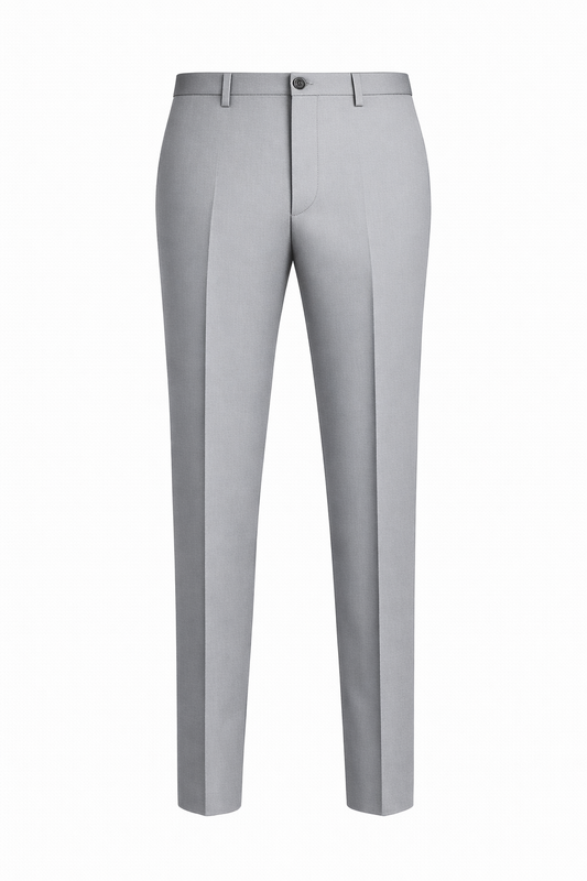 Light Grey Italian TR Fabric Trouser