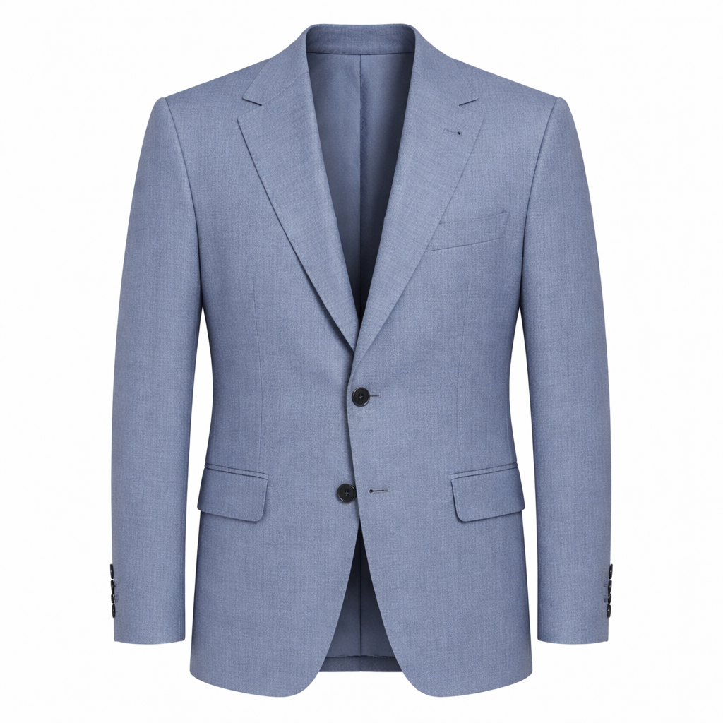 Classic Blue Premium Terrywool Blazer