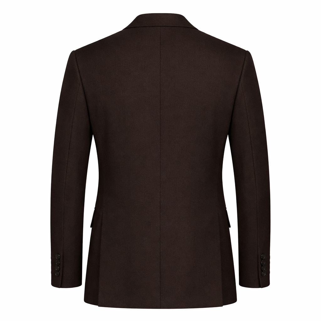Brown Premium Terrywool Blazer