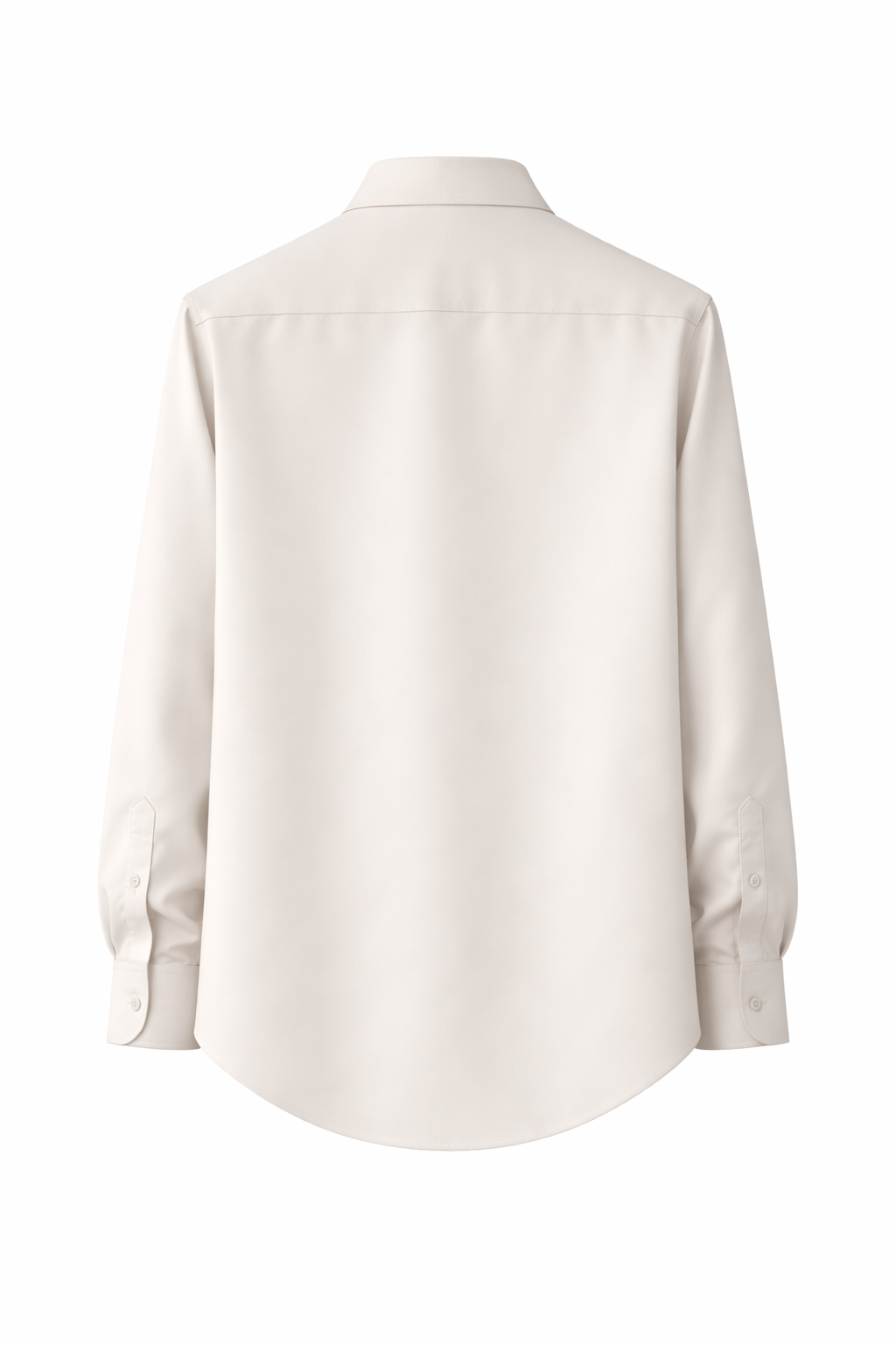 Off-White Regular-Collar Armani Fabric Shirt