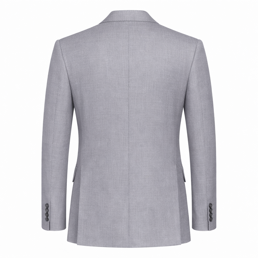 Light Grey Men’s Premium Terrywool Blazer